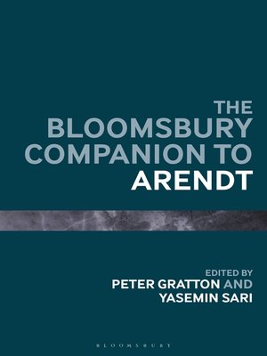 cover image of The Bloomsbury Companion to Arendt